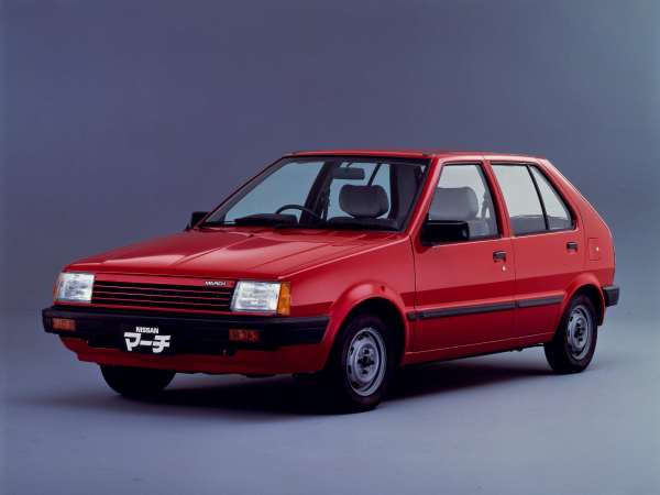 初代日産マーチフロント