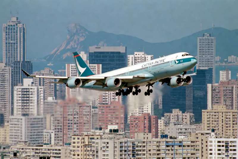 啓徳空港　イメージ