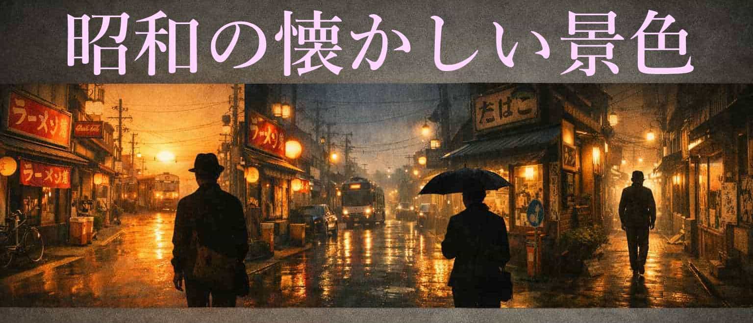 昭和の懐かしい景色